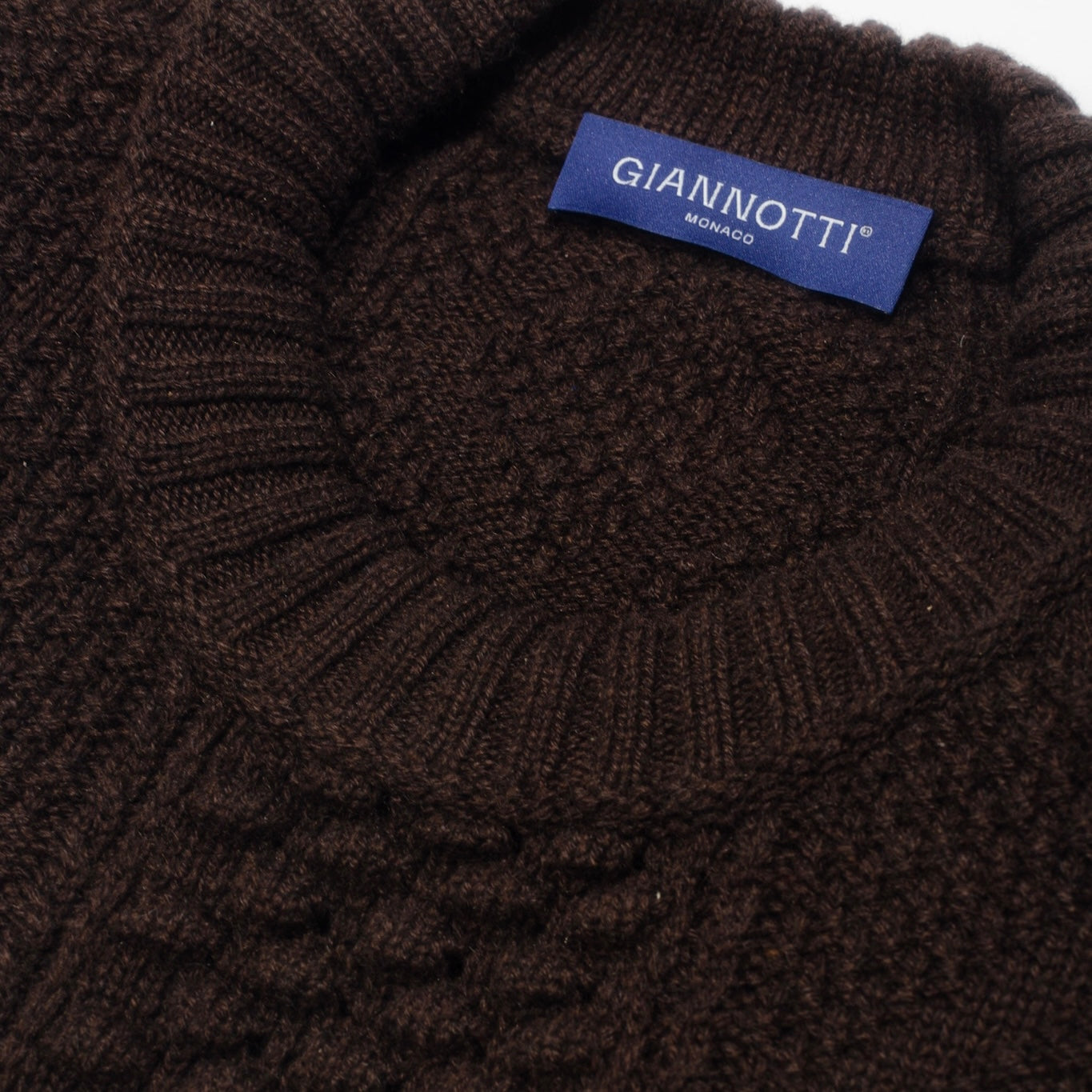 The Circular Cashmere Aran Sweater-Terra