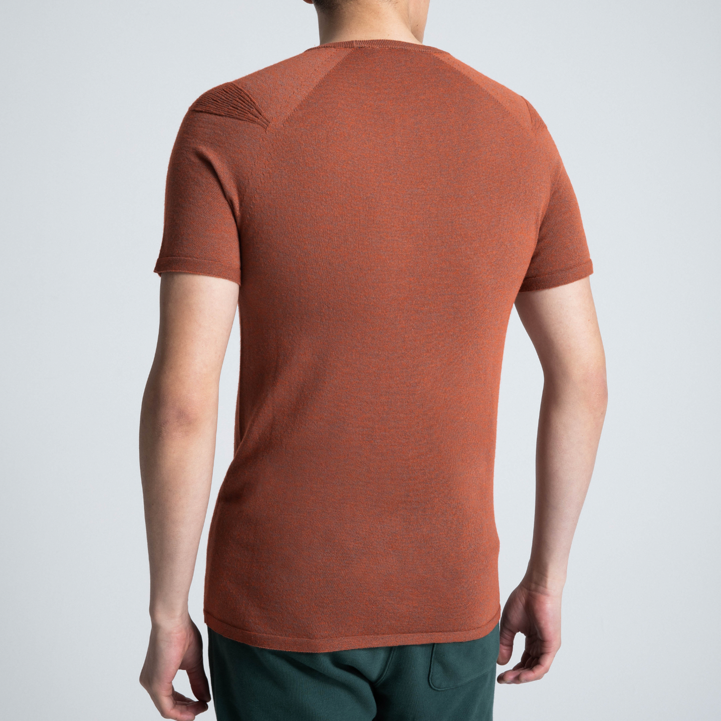 Men's WarmBrew Tee-Heathered Pumpkin