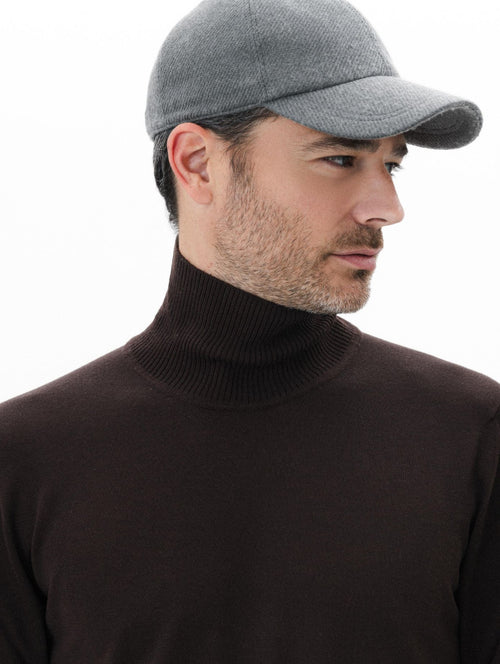 Sella Merino Turtleneck—Terra Brown