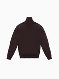 Sella Merino Turtleneck—Terra Brown