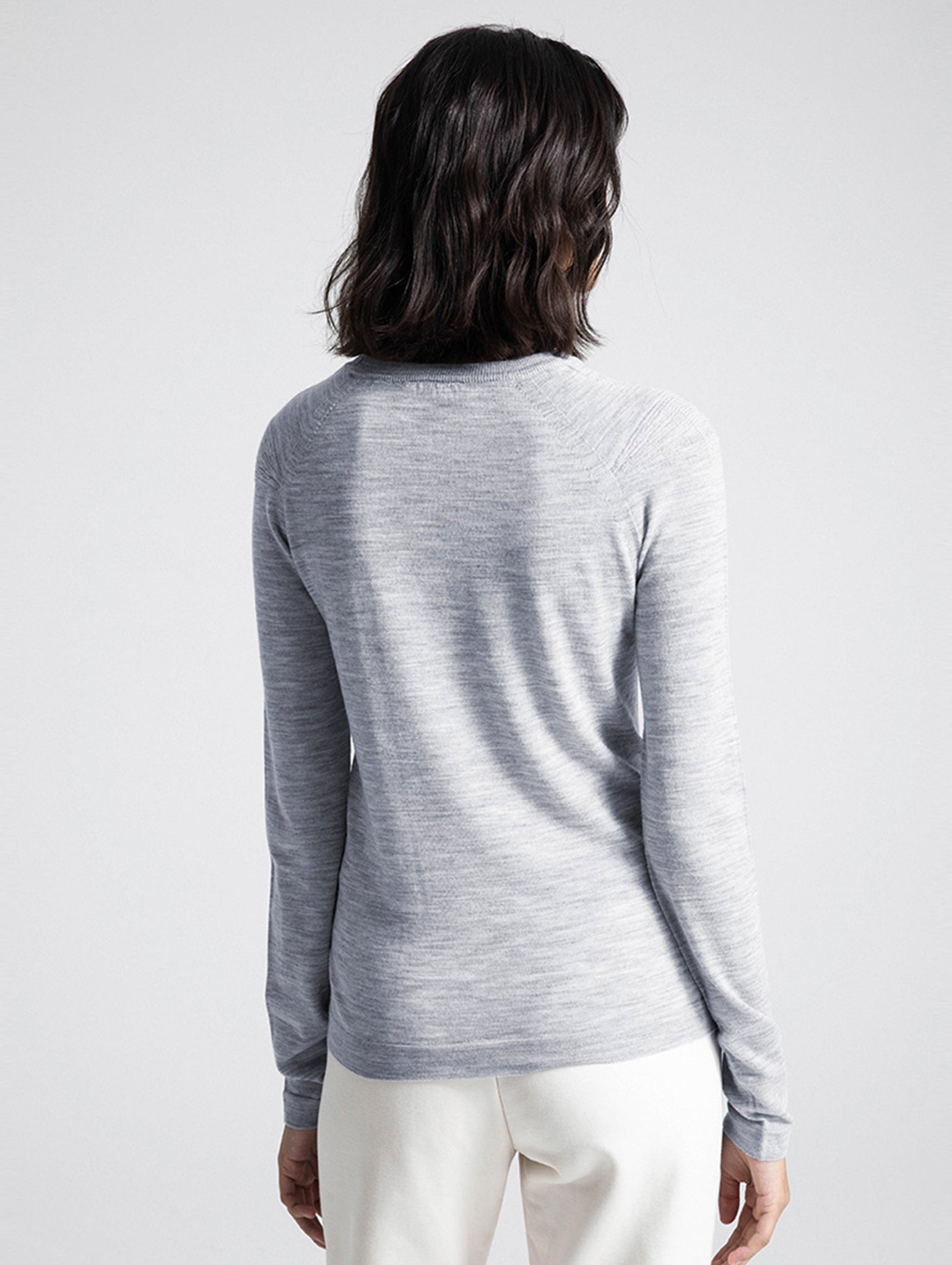 Natural Seamless Merino Crew 【Archive】