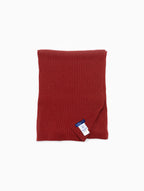 giannotti-monaco-écharpe-cachemire-circulaire-côtelé-cotta-red