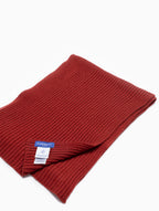 giannotti-monaco-écharpe-cachemire-circulaire-côtelé-cotta-red