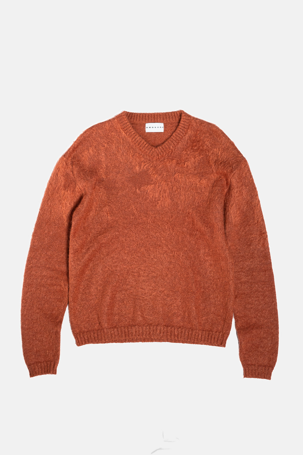 Distressed Mohair Vneck Sweater 【Archive】