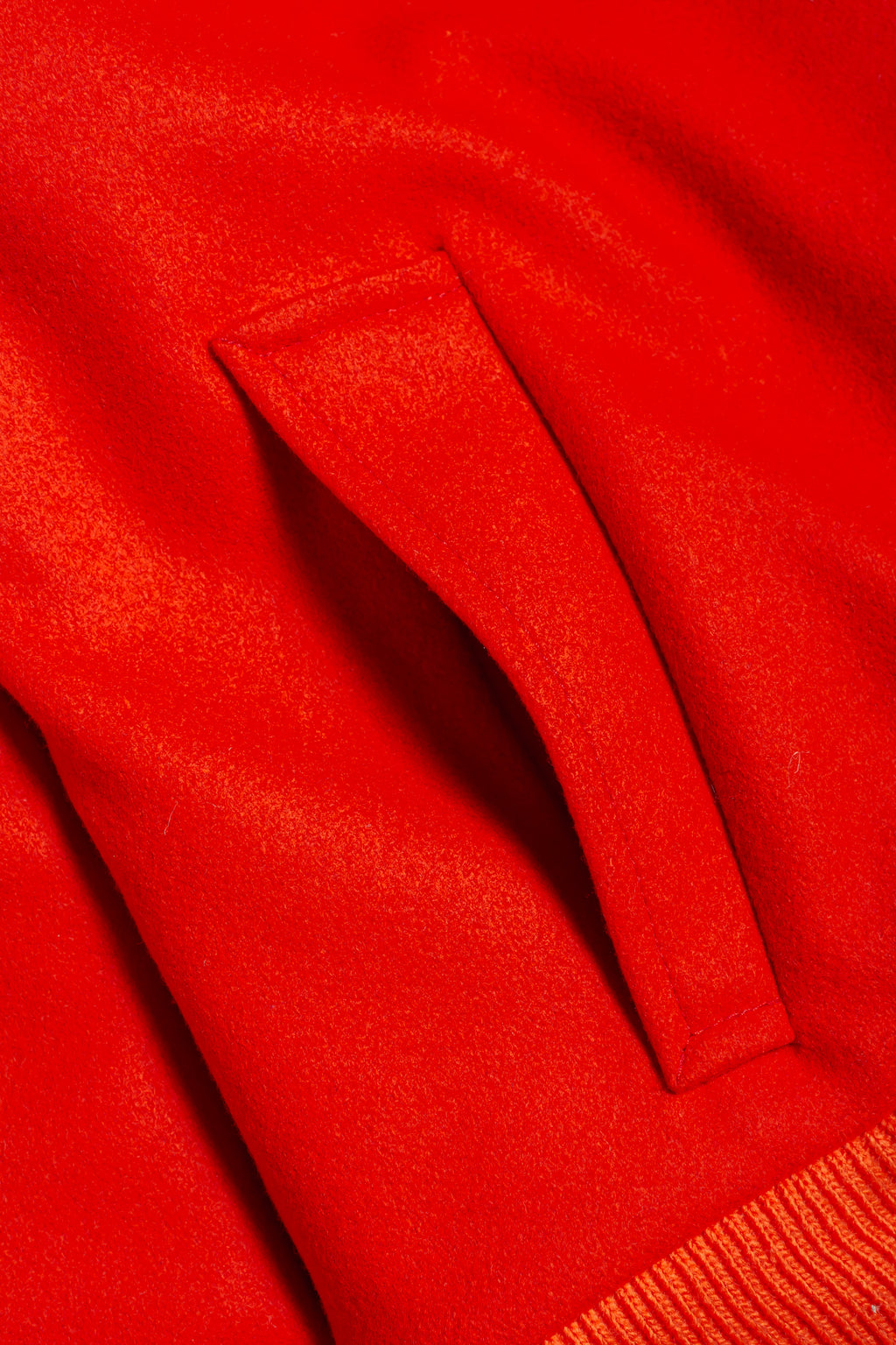 Felt Wool Bomber Jacket 【Archive】