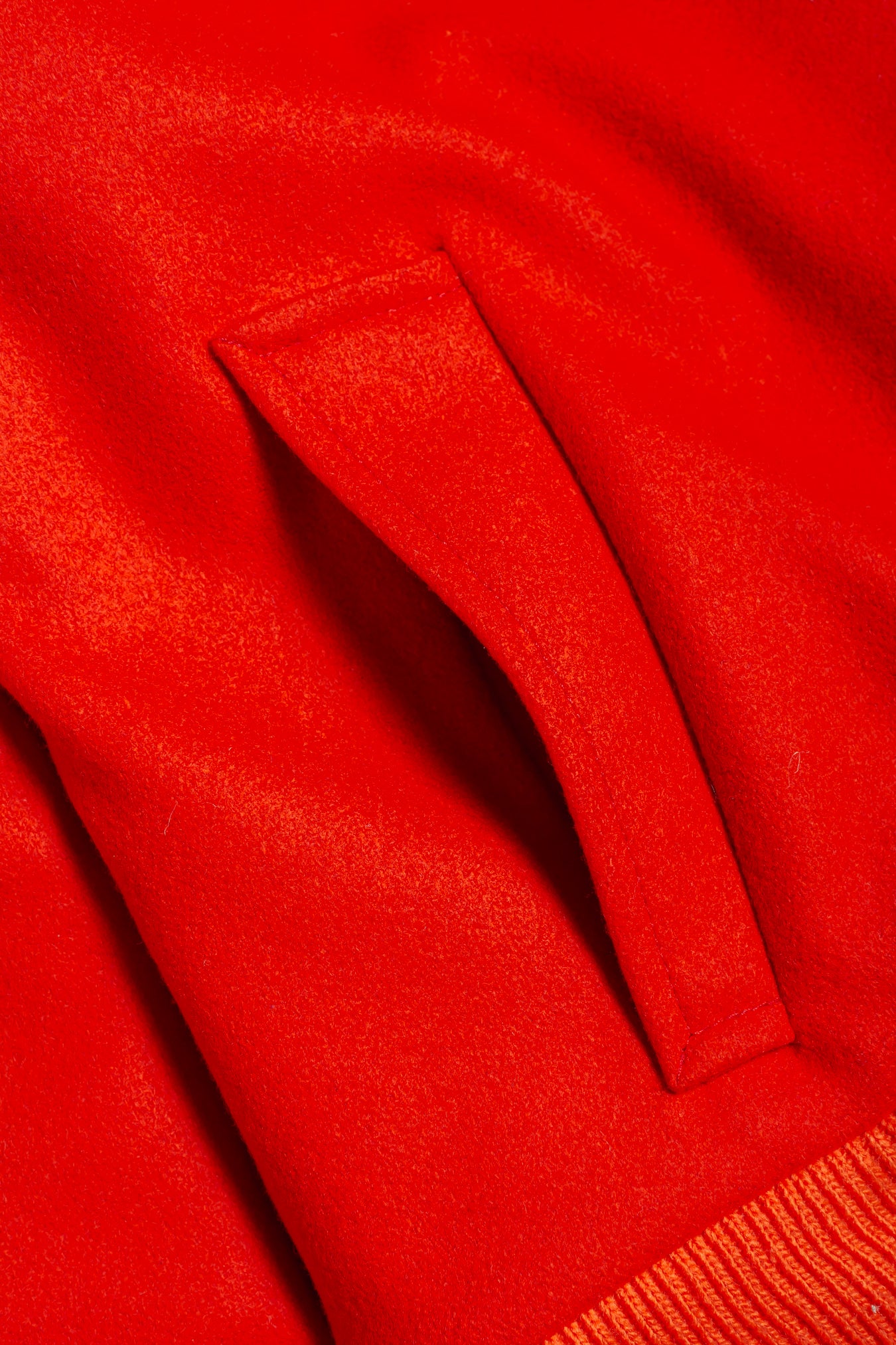 Felt Wool Bomber Jacket 【Archive】