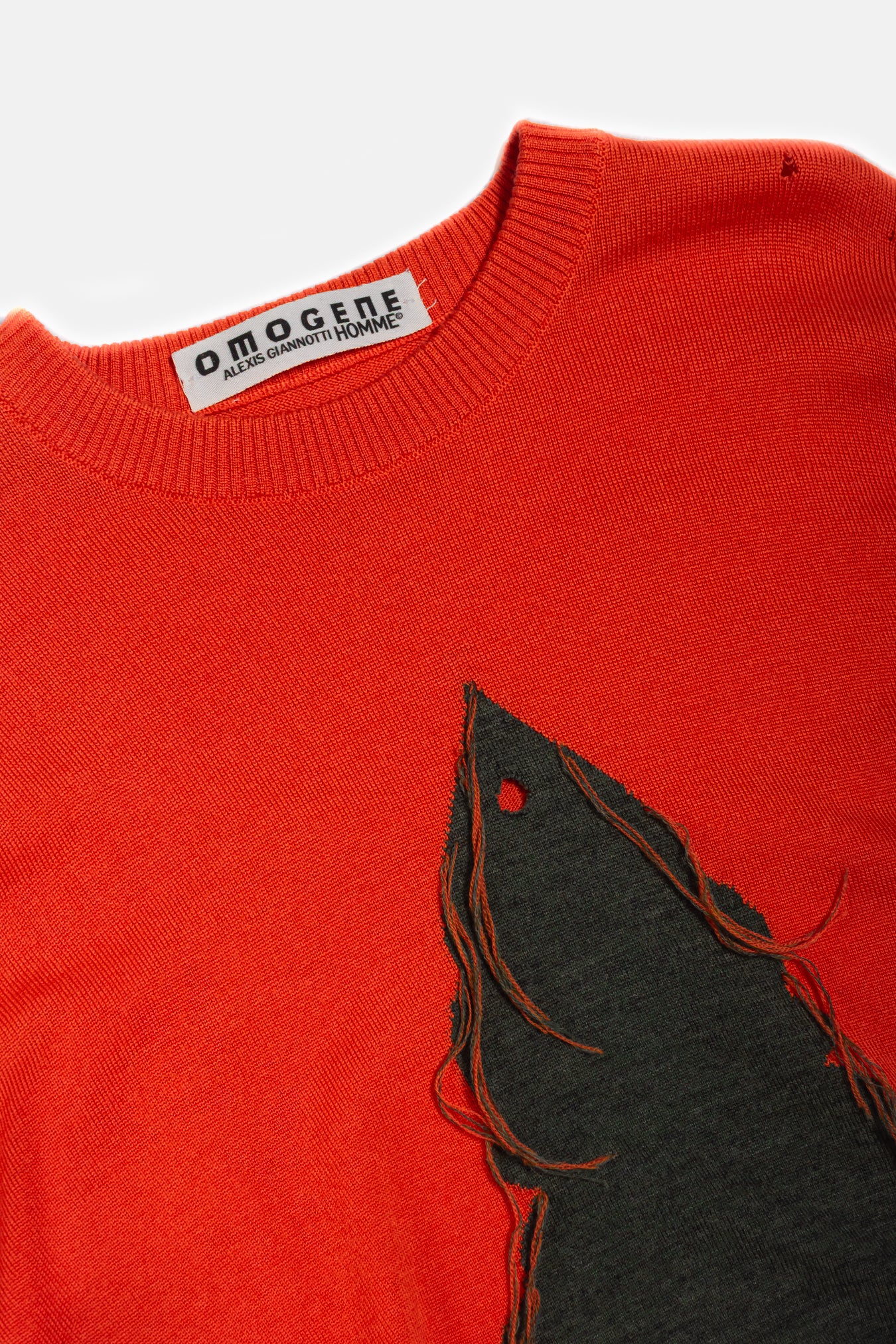 "Magic Tree" Intarsia Knit Tee 【Archive】