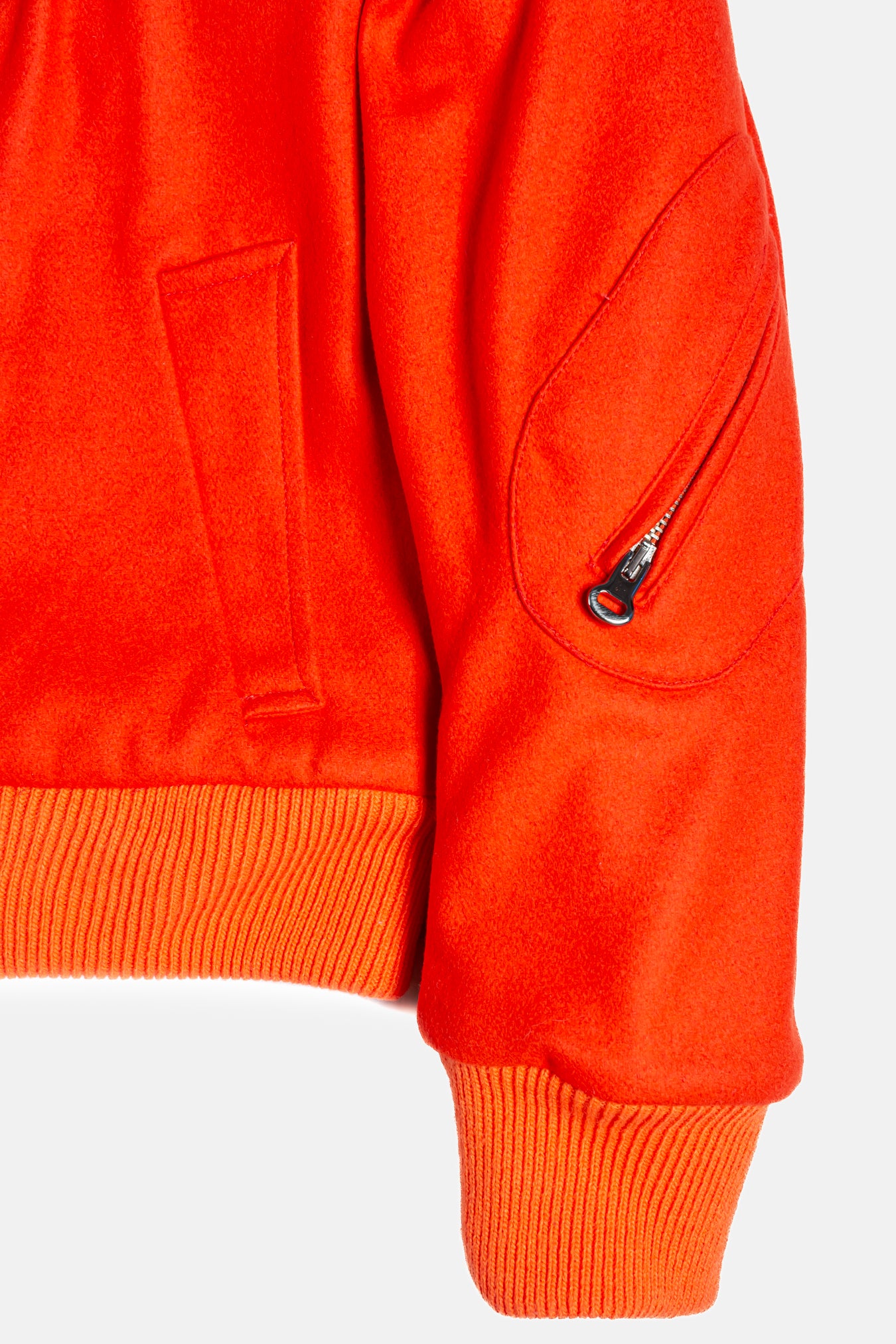 Felt Wool Bomber Jacket 【Archive】