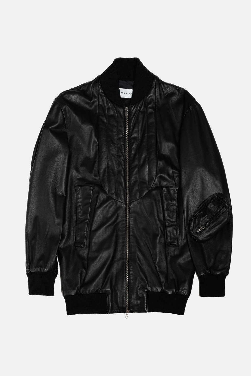 Inflated Leather Bomber 【Archive】