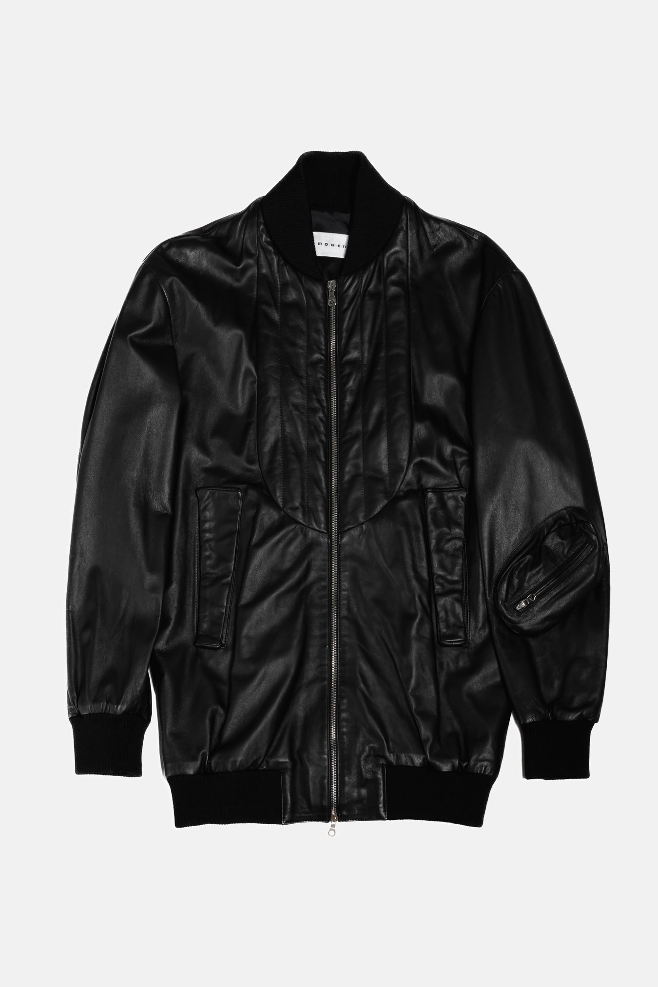 Inflated Leather Bomber 【Archive】