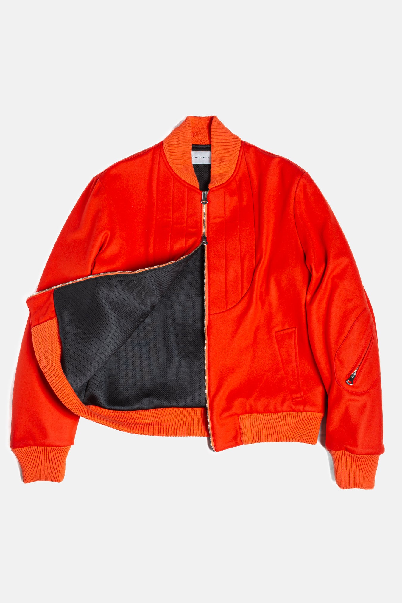 Felt Wool Bomber Jacket 【Archive】