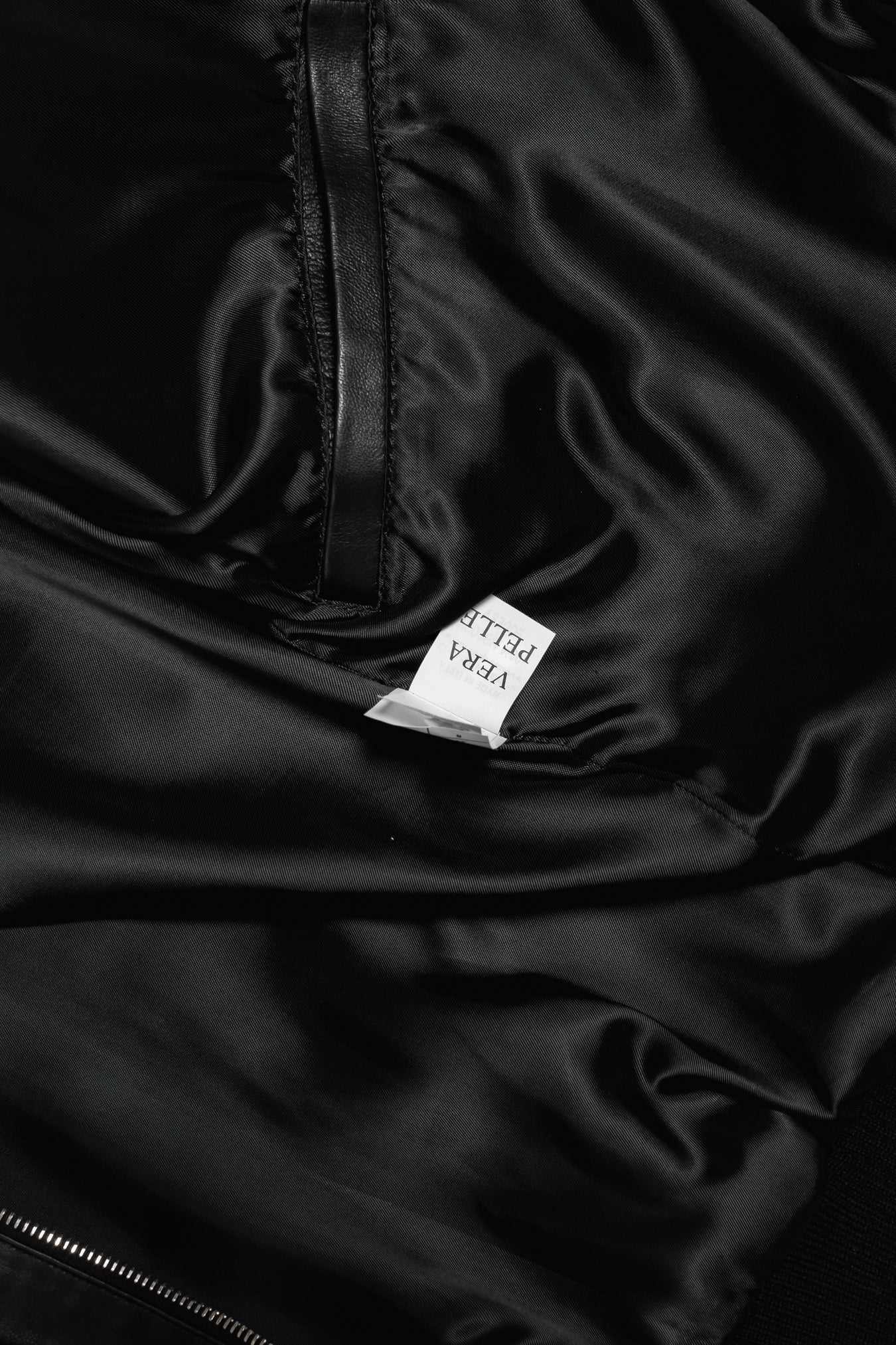 Inflated Leather Bomber 【Archive】