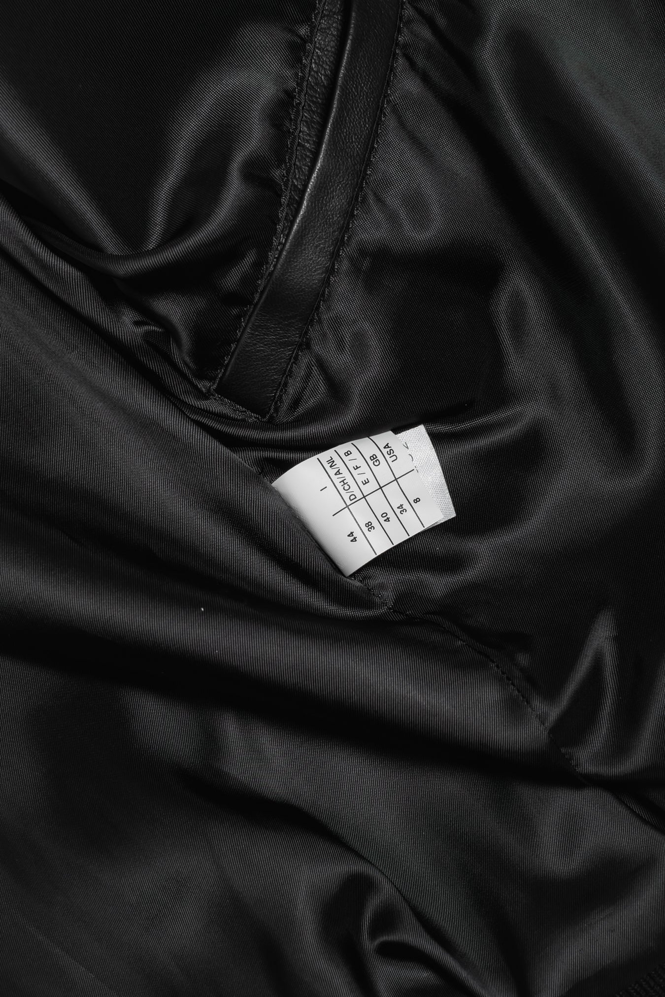 Inflated Leather Bomber 【Archive】