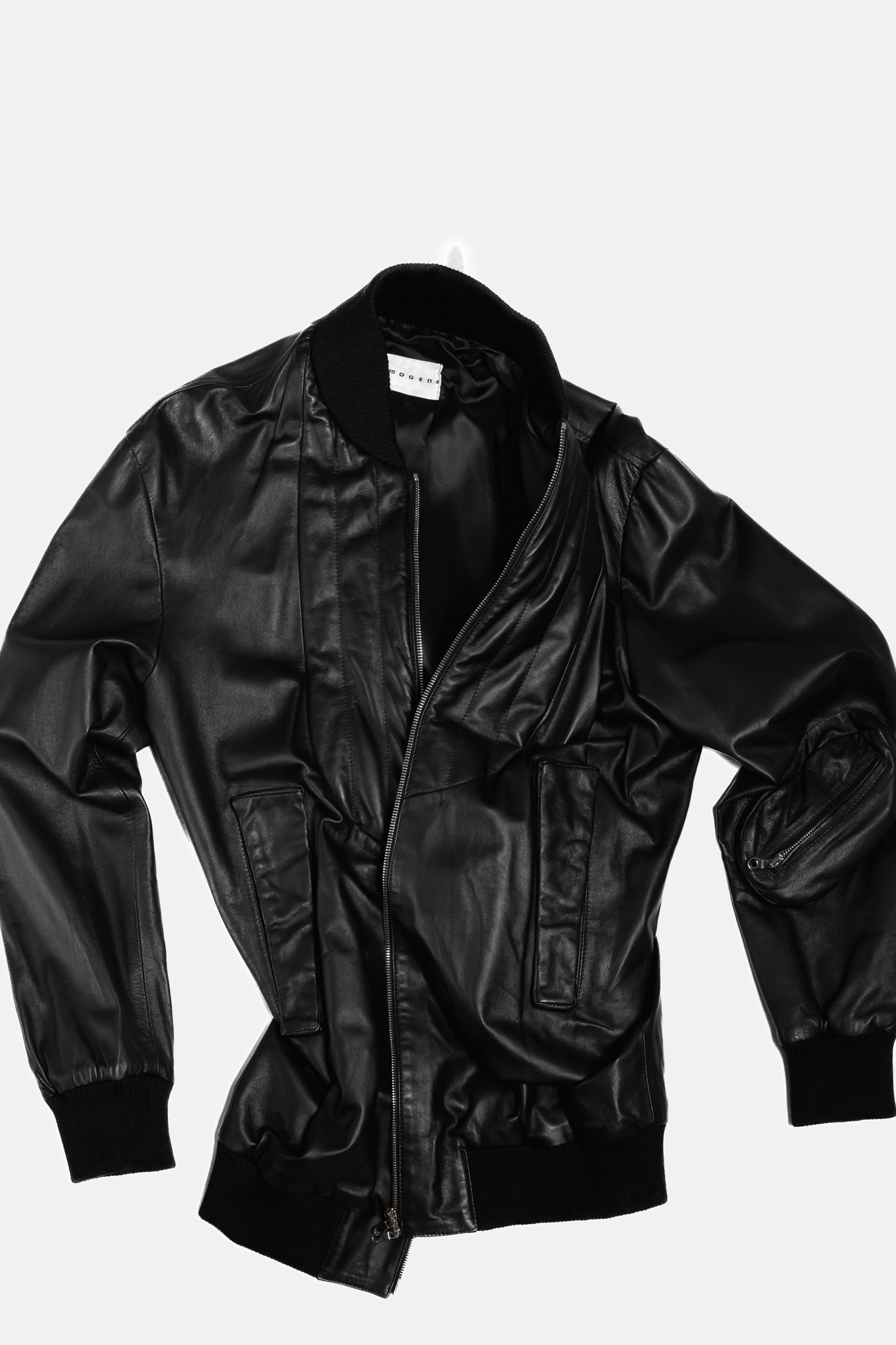 Inflated Leather Bomber 【Archive】