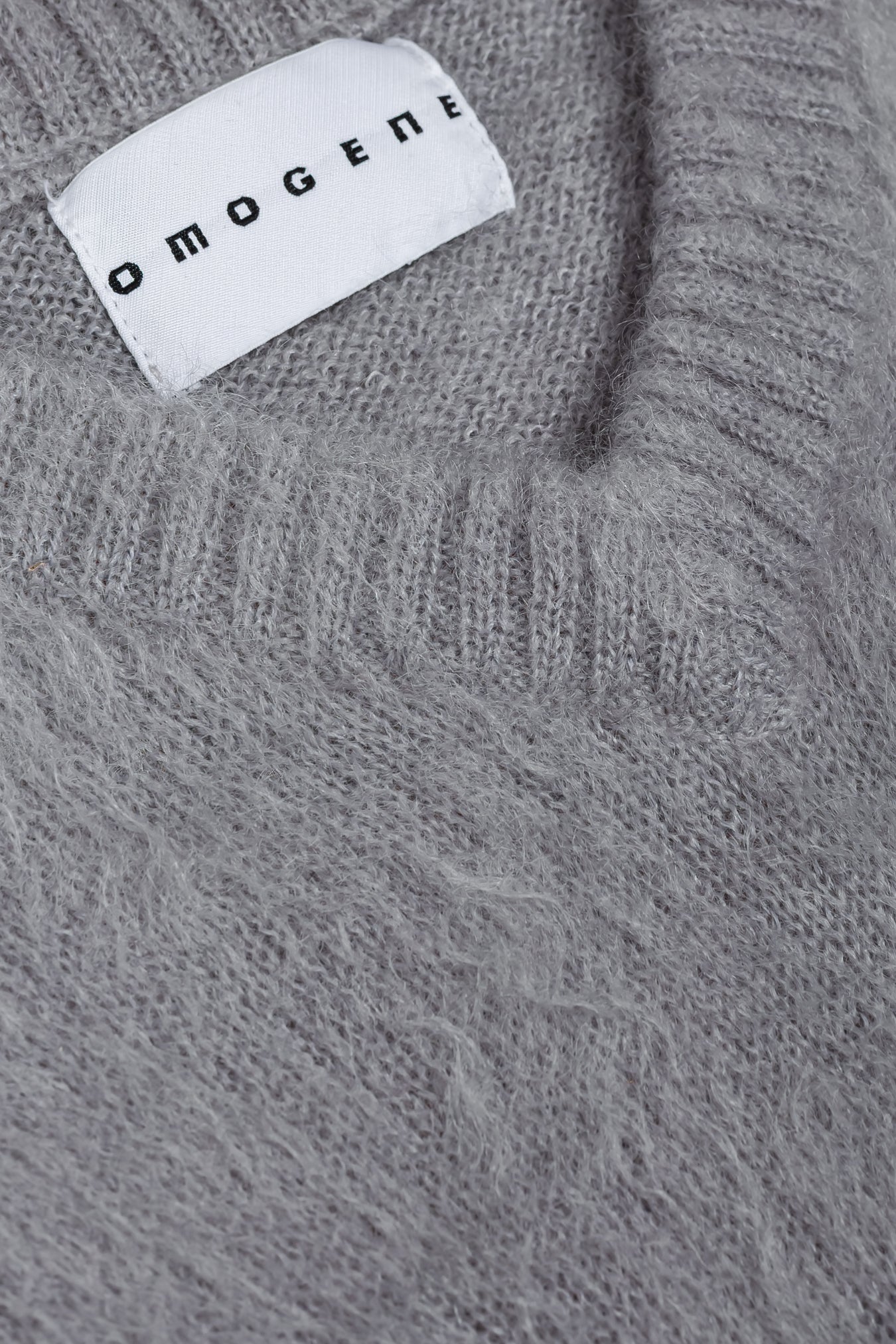 Distressed Mohair Vneck Sweater 【Archive】