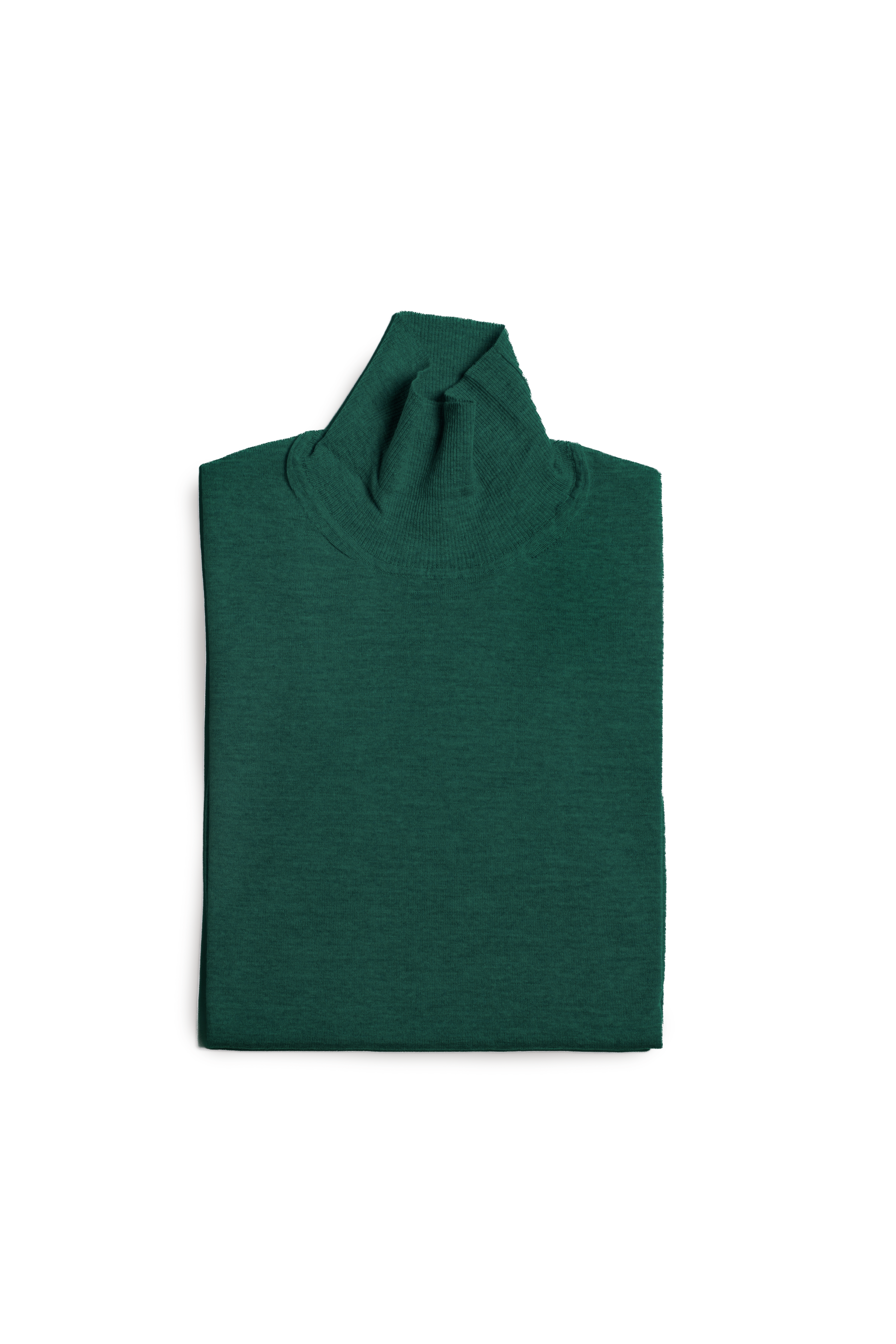Sella Merino Rollneck Sweater in Jade