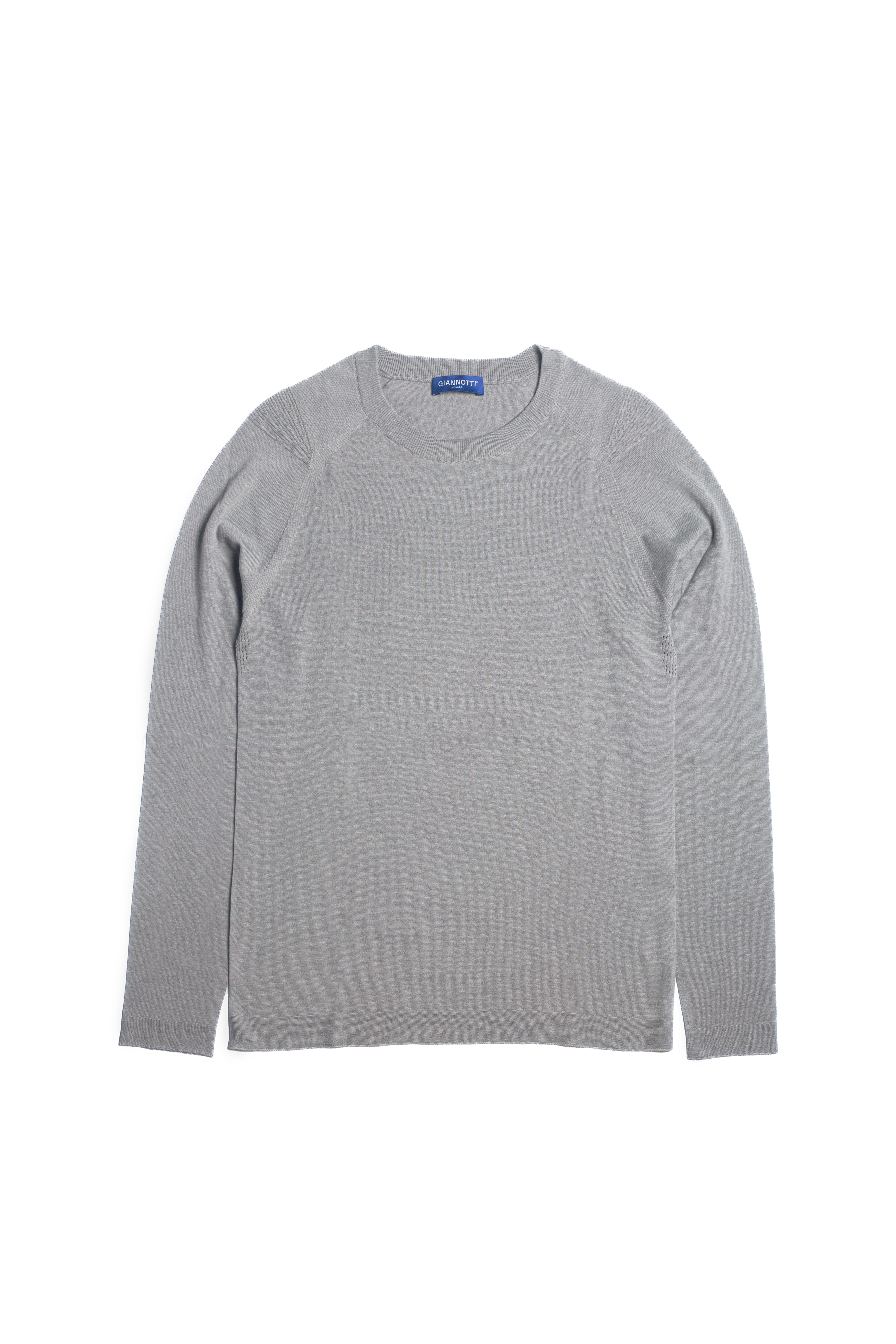 Fitted L/S Crew in WarmBrew® Recycled Coffee