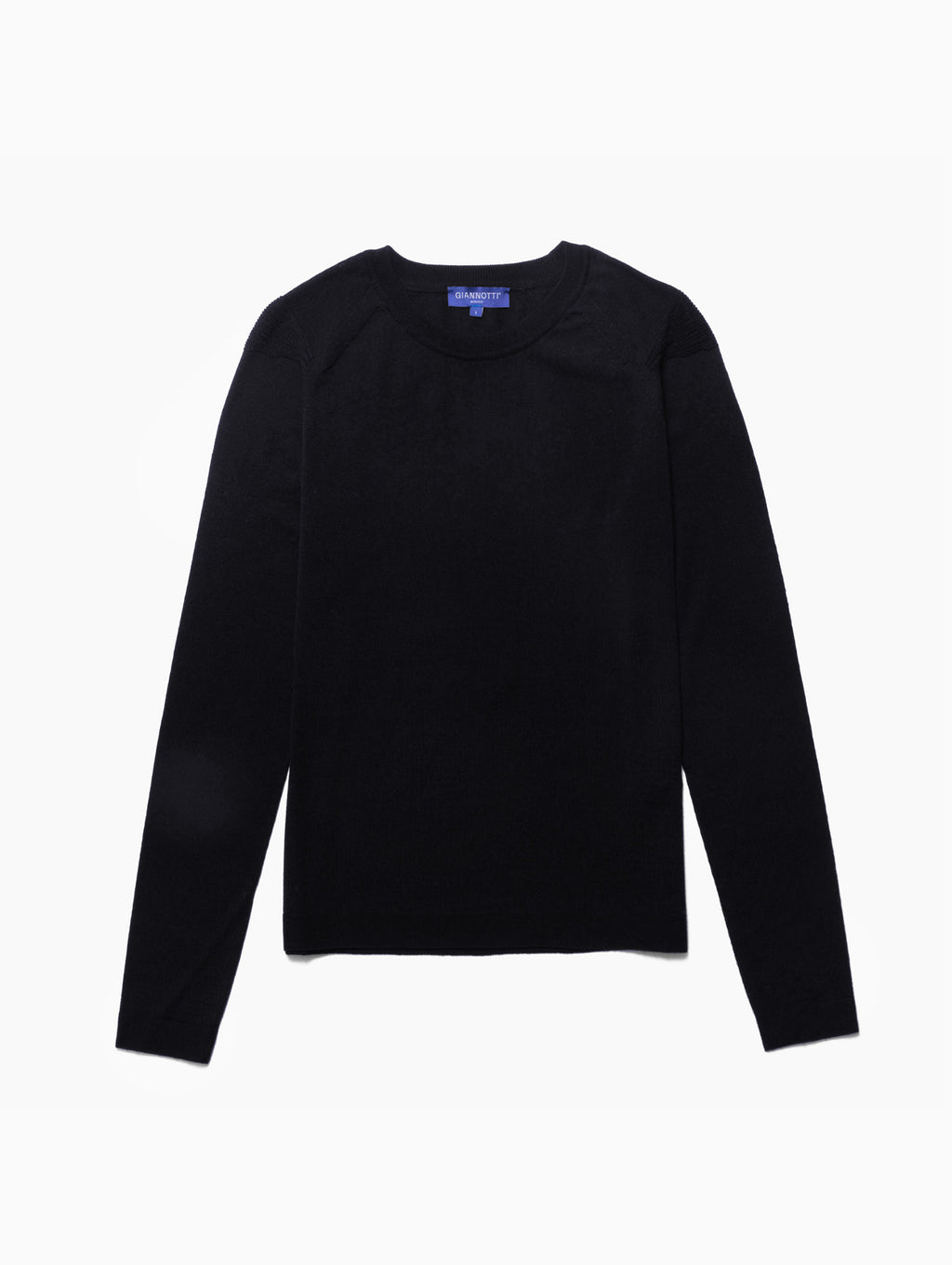 giannotti-monaco-pull-col-rond-en-laine-fine-megève-black