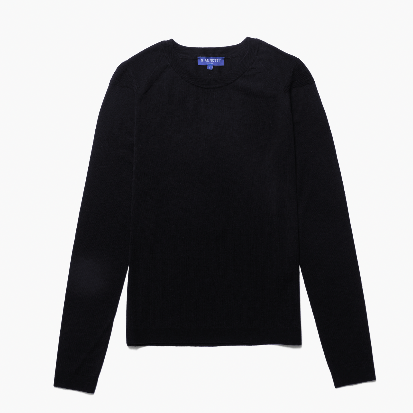 Womens’ Natural Crew in ZQRX Merino-Black