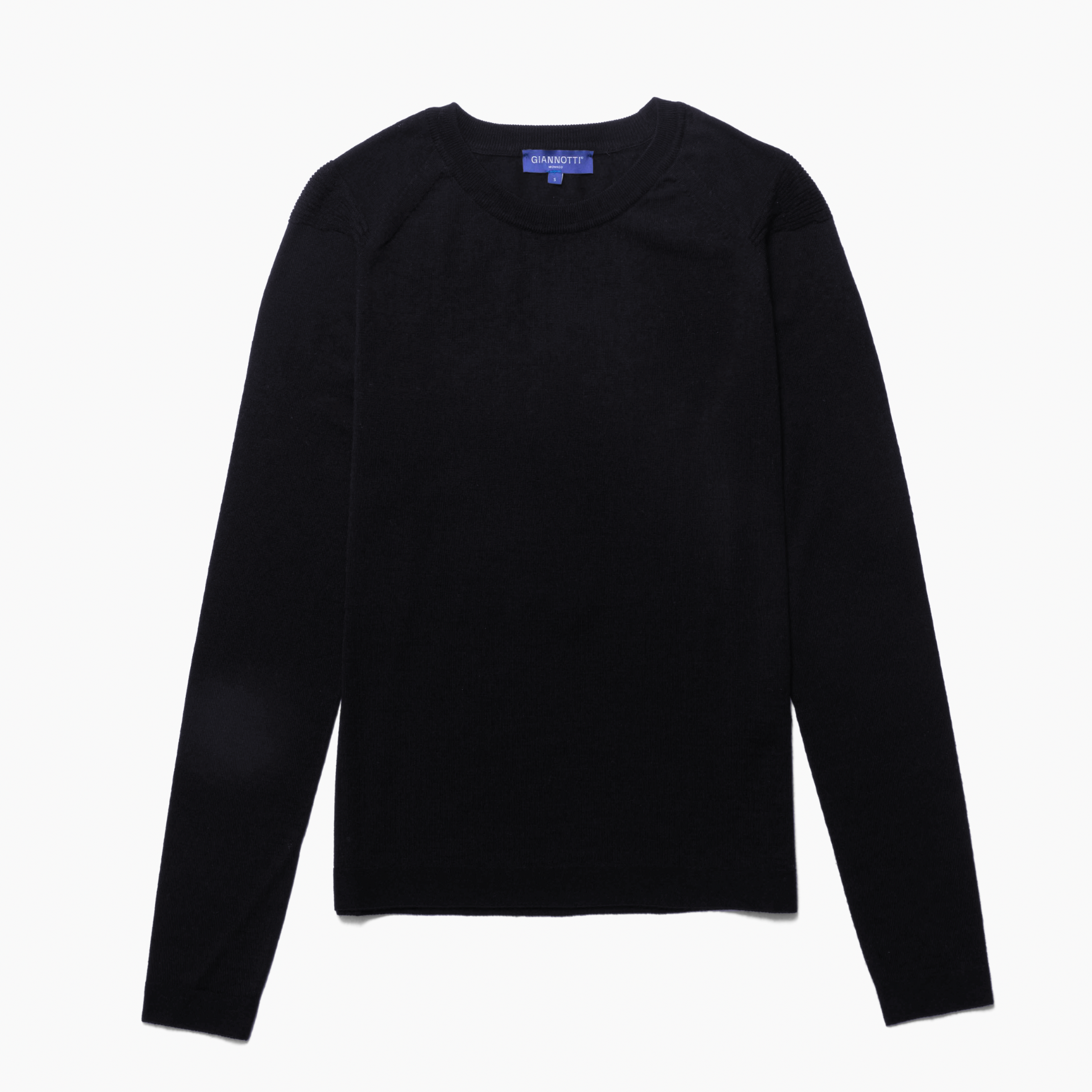 Womens’ Natural Crew in ZQRX Merino-Black